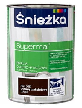 Śnieżka Sniezka Supermal smeđa čokoladna sjaj 8017 0.8 l