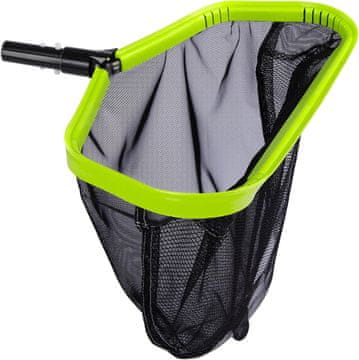 Nikcorp Mrežica za čišćenje bazena duboka i dvoslojna, ojačani aluminijski okvir, univerzalna najlonska mreža za lišće i nečistoće