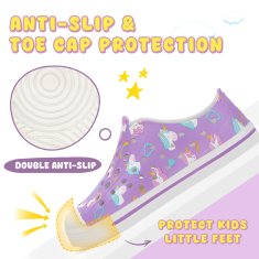 Nikcorp Cipele za vodu za djecu, sandale za plažu i bazen od EVA pjene, brzosušeće, protuklizne, ružičaste, veličina 34