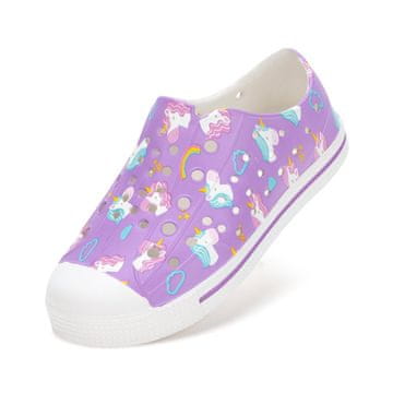 Nikcorp Dječje cipele za vodu i sandale za plažu ili bazen, lagani EVA materijal, slip-on dizajn sa zatvorenim prstima, plave