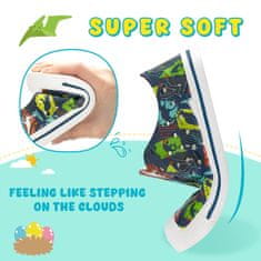 Nikcorp Dječje cipele za vodu i plažu, brzosušeće sandale od EVA pjene, protuklizne, lagane, slip-on, višebojne, veličina 33