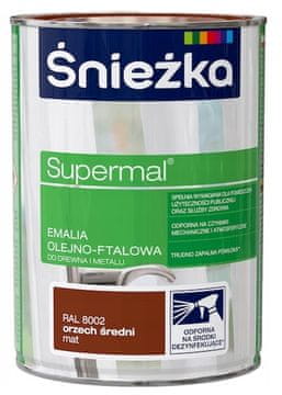 Śnieżka ŚNIEŻKA Supermal srednje orah mat 8002 0,8L