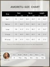 Nikcorp Ženska bluza majica s V-izrezom, labava tunika od viskoze i elastana, neprozirna, kratki rukavi, bijela boja, veličina M