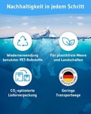 Nikcorp Ergonomski ortopedski jastuk 40x80 cm, podesiva visina, antialergijski s eko punjenjem, periv, bijeli, za sve položaje spavanja