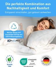 Nikcorp Ergonomski ortopedski jastuk 40x80 cm, podesiva visina, antialergijski s eko punjenjem, periv, bijeli, za sve položaje spavanja