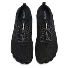 Nikcorp Obuća za vodu Racqua za zimsko kupanje i plažu, protiv ježinaca, barefoot dizajn, brzosušeća, crna, veličina 35