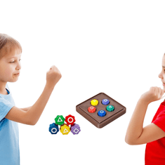 Nikcorp Gonggi korejska igra spretnosti, set od 8 kockica za koordinaciju i razvoj vještina, inspiriran serijom Squid Game