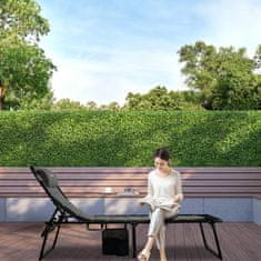 Nikcorp Vrtna ležaljka sklopiva, plažna i turistička, siva, 5 položaja naslona, s jastukom, bočnim džepom i nosivosti do 150 kg