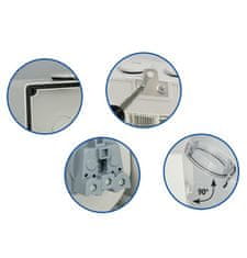 Elektro-Plast Hidroizolirana nadzidna utičnica AQUA66 Schuko 2P+Z GHNS IP66