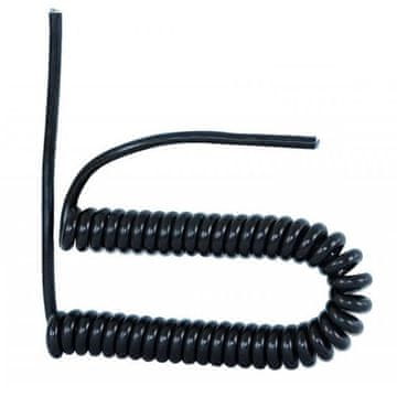 F-ELEKTRO Spiralni priključni kabel 3x1,00 05VVH8-F crni - 5m