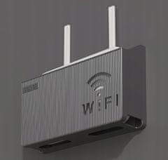 Zidni nosač za router wifi switch, polica, crna