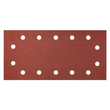 Brusni papir s čičkom 115 x 230 mm, K240, 5 kom., s rupama