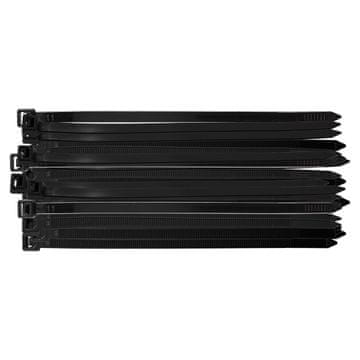 Topex EXTREME kabelske vezice 7,6 × 200 mm, crne, 50 kom.