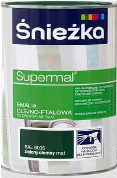 Śnieżka Śnieżka Supermal tamno zelena mat 6005 0,8l