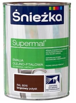 Śnieżka ŚNIEŻKA Supermal smeđa sjaj 8016 0,8L