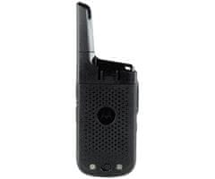 Motorola XT185 walkie-talkie set, 2-KIT, PMR446, do 8 km, IP54, crni + pribor