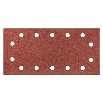 Brusni papir s čičkom 115 x 230 mm, K100, 5 kom., s rupama