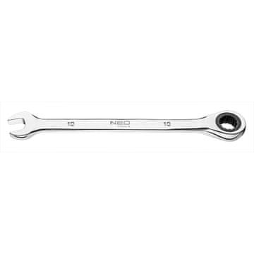 slomart Kljuc plosko-okasti s čegrtaljkom NEO TOOLS, 10 mm