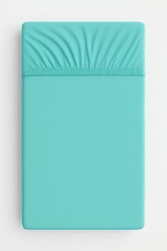 MY SWEET BABY Pamučna plahta od žerseja za krevetić 120x60 cm - mint