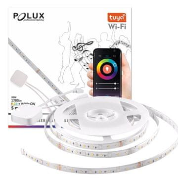 TUYA SMART Wi-Fi LED traka 5m WW-CW+RGB 20W 1700lm s glazbenom funkcijom 313911