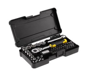 Stanley 1/4'' set nasadnih ključeva, 37 dijelova, kompaktni - S/82-672-0