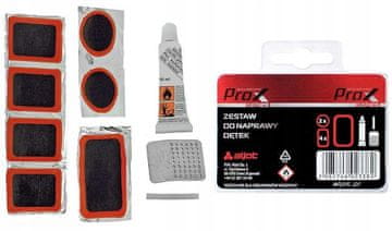 PROX set zakrpa za unutarnju zračnicu od 7 komada + gumica za ventil