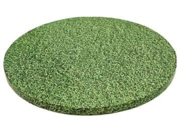 Okrugla podloga za tortu zelena trava 25x1,2 cm
