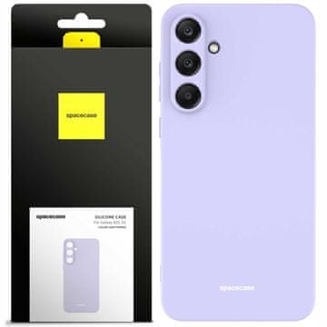 Silikonska maskica za Galaxy A55 5G svijetlo ljubičasta