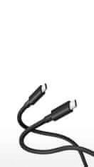 Xiaomi 6A USB4 pleteni kabel velike brzine, USB-C, do 240 W, video 8K 60 Hz, crni (67368)