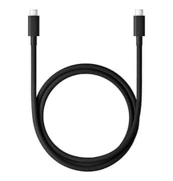 Xiaomi 6A USB4 pleteni kabel velike brzine, USB-C, do 240 W, video 8K 60 Hz, crni (67368)