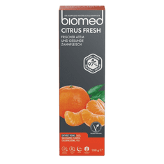 BIOMED Pasta za zube Biomed Citrus Fresh, osvježavajuća citrusna, bez fluora, 100 g