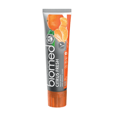 BIOMED Pasta za zube Biomed Citrus Fresh, osvježavajuća citrusna, bez fluora, 100 g