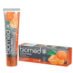 BIOMED Pasta za zube Biomed Citrus Fresh, osvježavajuća citrusna, bez fluora, 100 g