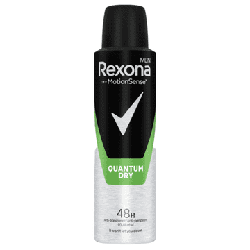 Rexona Quantum Dry 48H antiperspirant sprej za muškarce 150ml