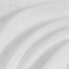 Nikcorp Lanene zavjese poluprozirne za dnevni boravak i kuhinju, bijela boja, 140x138 cm, 2 komada, rustikalni boho stil