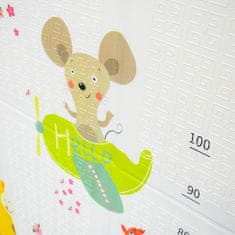 Aga4Kids Dječja sklopiva pjenasta podloga 200x180 cm DS3013