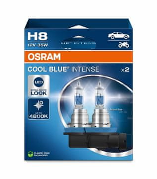 Osram SET ŽARULJA HALOGEN H8 64212CBN-2HB COOL BLUE INTENSE 35W 12V PGJ19-1 2HB