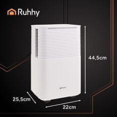 Ruhhy Dryzix 500 odvlaživač zraka 12 L/dan – WiFi Smart