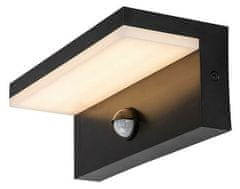 Rabalux Vanjska zidna svjetiljka 77115 Zaragoza LED 9W, 800lm,4000K, IP54, PIR, black