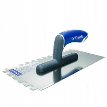 Kubala Nazubljena lopatica od nehrđajućeg čelika 130x270mm 10x10 0264