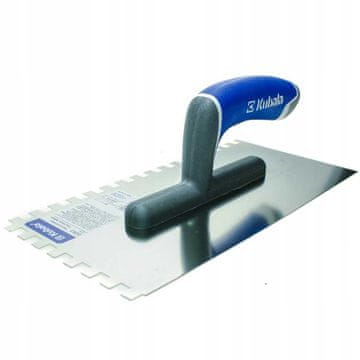 Kubala Nazubljena lopatica od nehrđajućeg čelika 130x270mm 8x8mm 0263