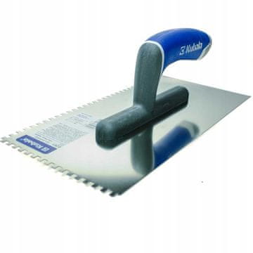Kubala Nazubljena lopatica od nehrđajućeg čelika 130x270mm 4x4mm 0261