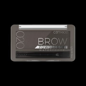 Catrice set pudera za obrve WTP 020 pepeljasto smeđa 4 g