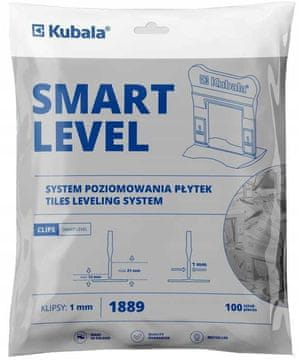 Kubala Smart Libel Stezaljke Visine 1 mm 100 kom 1889