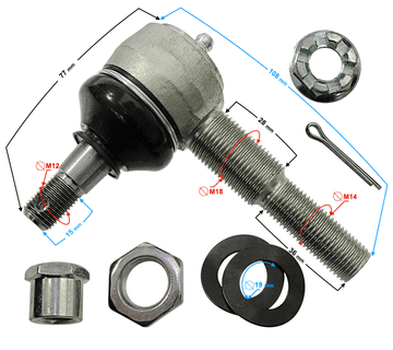 Moretti Bijele kabelske vezice 2,5 × 200 mm 100 kom AMIO-04308