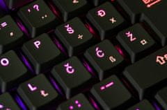 Redragon Horus K619 tipkovnica, žičana, mehanička, crveni prekidači, RGB, SLO/HR