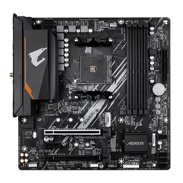 Gigabyte B550M AORUS ELITE AX matična ploča, AM4, DDR4, WIFI6E, mATX