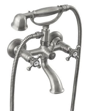 SAPHO ANTEA Zidna Kupaonska Slavina s Tuš Prekidačem, Nikl Finish