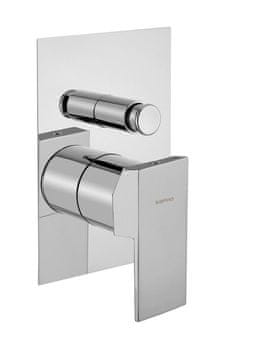 SAPHO SPECTRE ugradbena tuš miješalica, 2 izlaza, krom