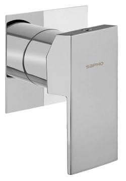 SAPHO SPECTRE Ugradna Tuš Baterija, 1 Izlaz, Kromirana, Mosazna, Kubistički Dizajn